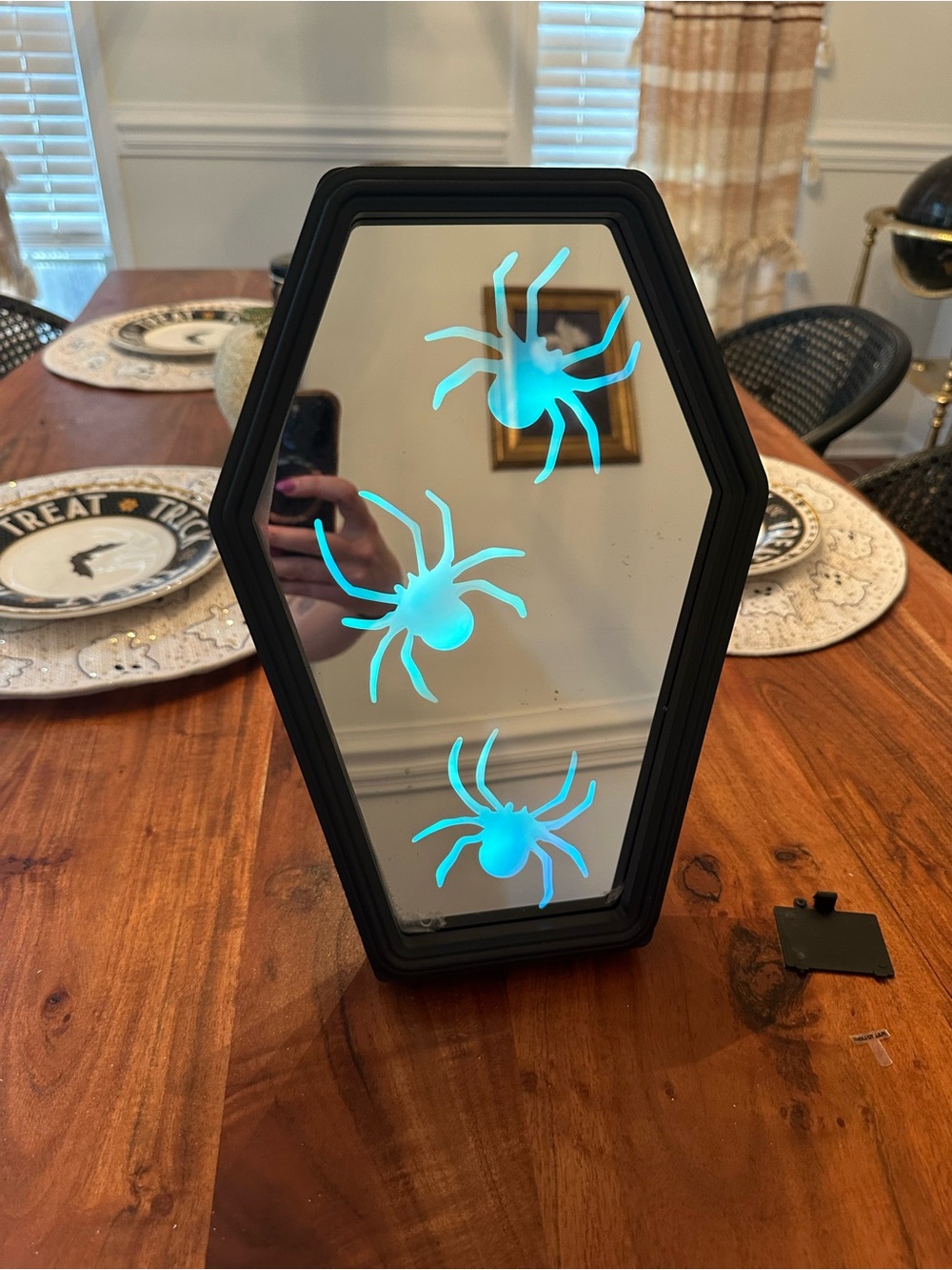 Martha Stewart hologram spider mirror